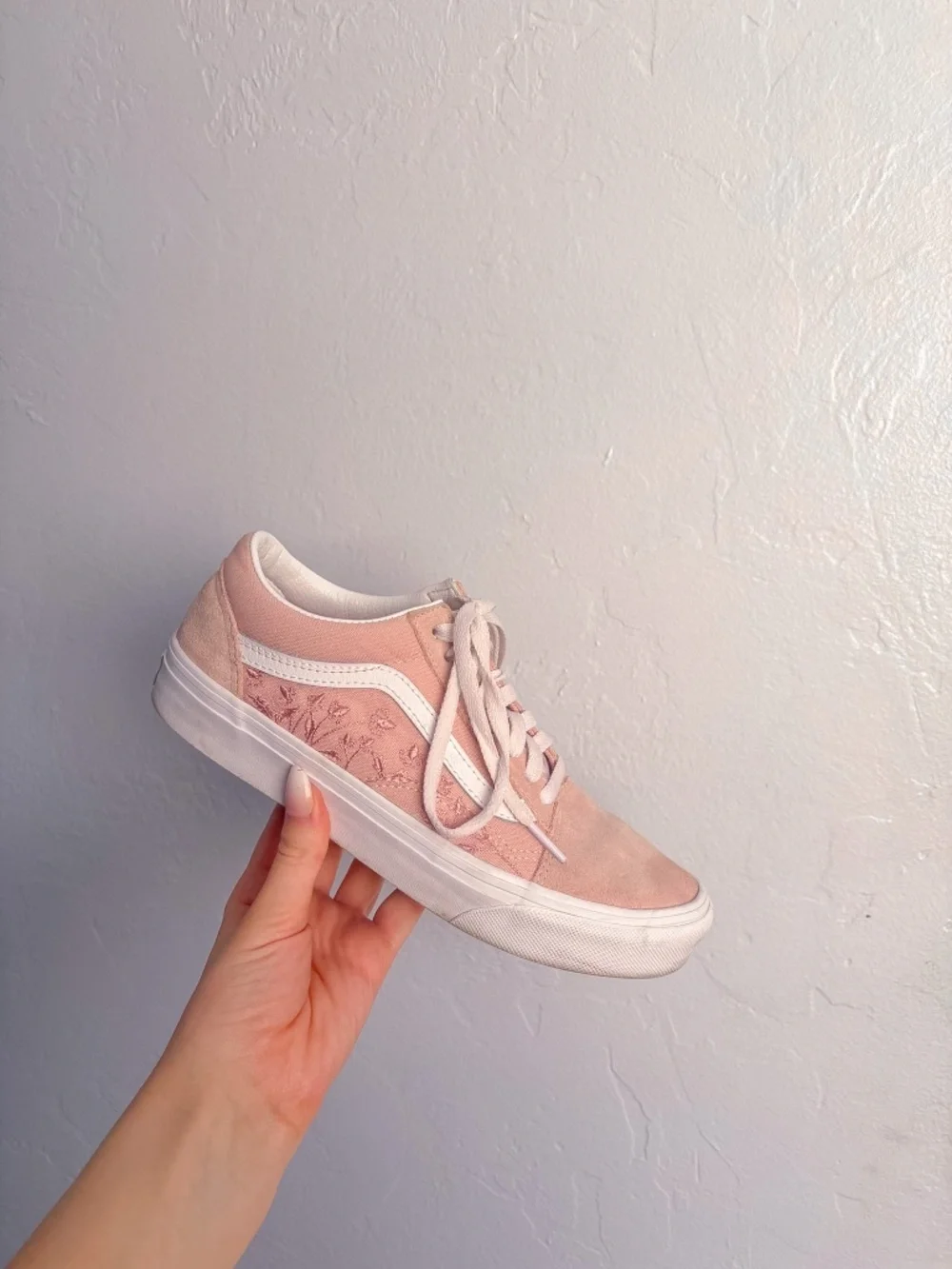 Pink Low Top Vans